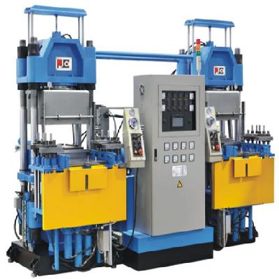 20" x 20" Two Daylight Rubber Compression Moulding Machine, 100 Tons
